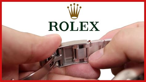 open clasp on rolex|rolex folding clasp adjust size.